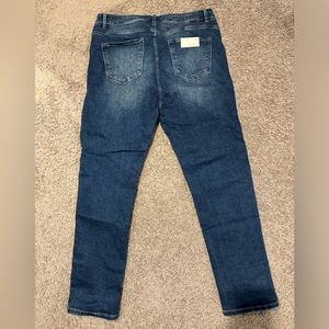 Risen High Rise Long Skinny Jeans Plus Size 3XL NWT